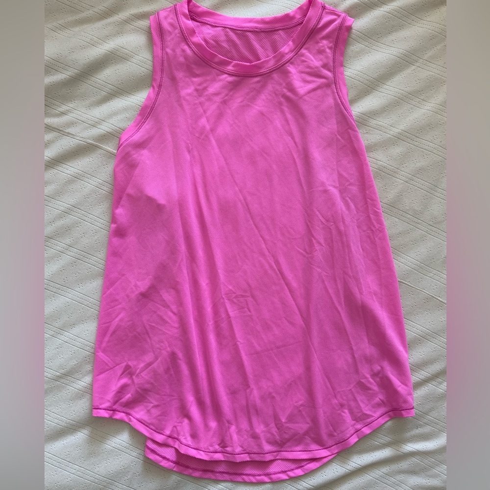 Lululemon Pow Pink Light Tank Top US 6